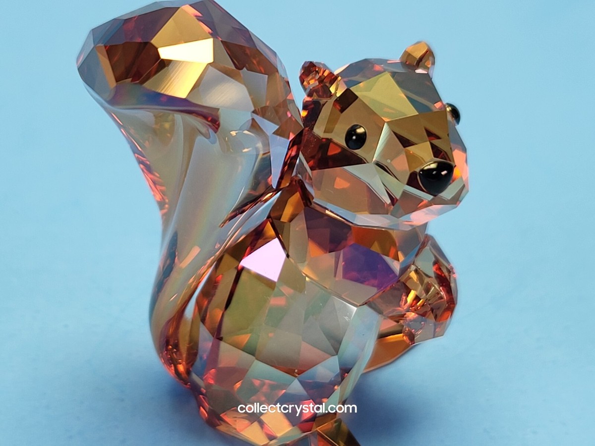 SWAROVSKI CRYSTAL COPPER SQUIRREL, 1142807, EXCELLENT cop squirrel