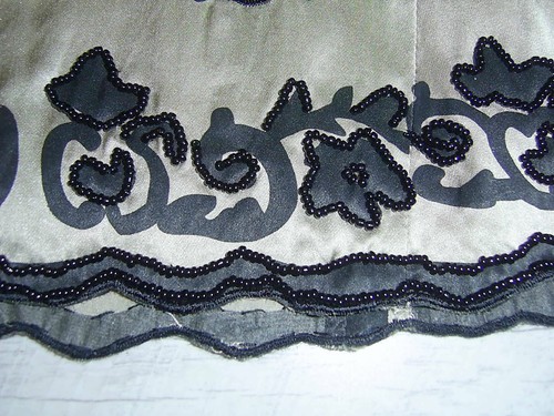 Partyrock Mädchen reine Seide.  Alter 8 schwarze Perlen Designer atemberaubend von Essentiel - Bild 4 von 4