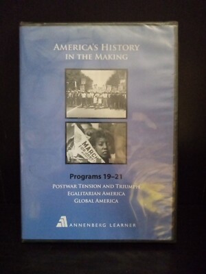 Americans History In The Making Programs 19-21 Annenberg Learner ~ Shelf162h