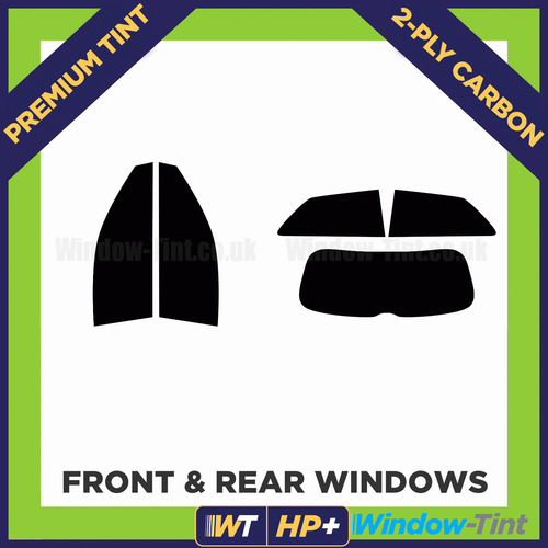 For Audi A3 3-door Hatchback 2012+ Carbon Pre Cut Window Tint Full 2-ply HP+ - Picture 2 of 10