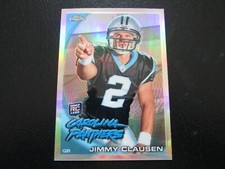 JIMMY CLAUSEN 2010 TOPPS CHROME REFRACTOR ROOKIE CARD # 130. rookie card picture