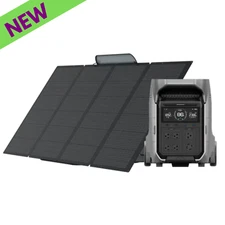 EcoFlow DELTA Pro 3 and a 400W Portable Solar Panel Powerful and Versatile