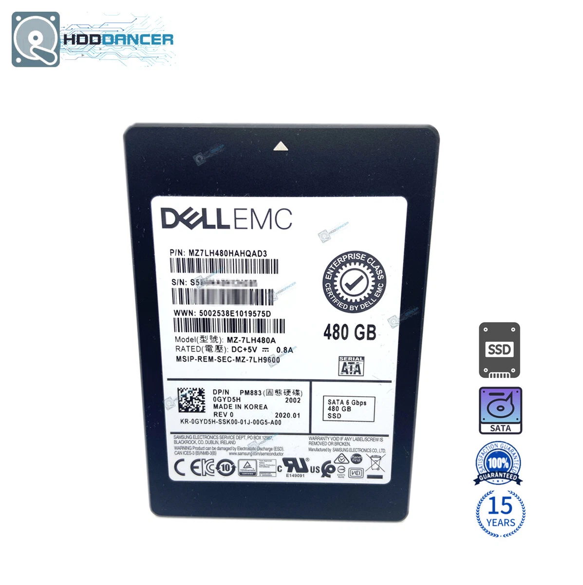 Dell 480GB Solid State Drives for sale | eBay