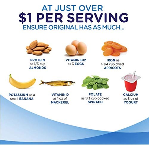 Ensure Original Nutrition Shake with 9 Grams of Protein, Meal Replacement Shakes - Picture 11 of 12