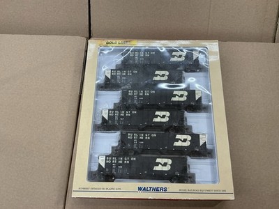 WALTHERS HO SCALE GÜTERWAGEN WAGONS 100TON COAL HOPPER CARS 6X WISCONSIN PATCH
