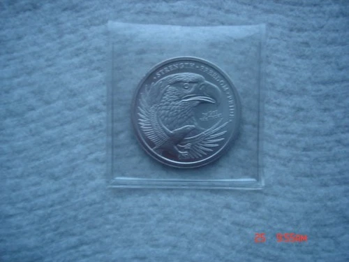 Silver Eagle .999 Fine Silver 1/4 Troy Ounce Bullion Round
