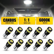 T10 168 194 Led Map Lamp Light Bulbs Fit For Ford Honda Hyundai Toyota Chevrolet