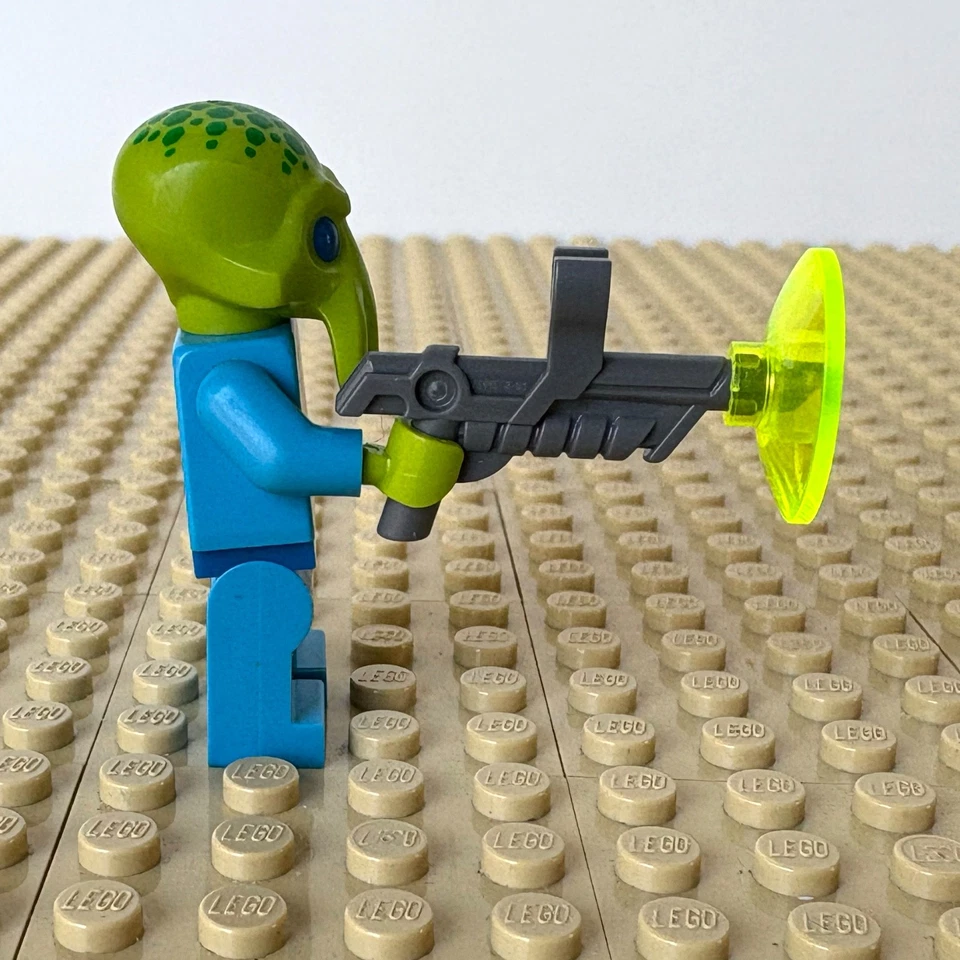 LEGO Minifiguras: Alien Trooper, RAY GUN, col13-7, 71008, SERIE 13, 2015, ESPACIO Foto 2 de 4