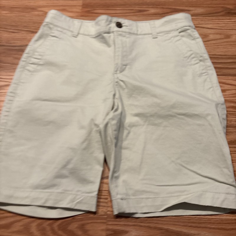 GAP 9” Cream Colored Bermuda Shorts, Size 8, Excellent Condition, SFH