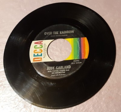Share Judy Garland Over The Rainbow/Dear Mr. Gable: You Made Me Love You Record