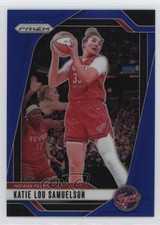 2024 Panini Prizm WNBA Blue Prizm 15/199 Katie Lou Samuelson #128 s3g