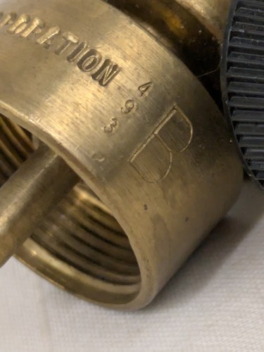 Bernzomatic Blow Torch Head Nozzle Vintage Brass Propane Burner Tip Part 493B - Picture 5 of 14
