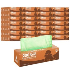 50 Rolls Dog Waste Bags 10000 Count Dog Trash Bags Leak Proof Pet Doggie Poop...