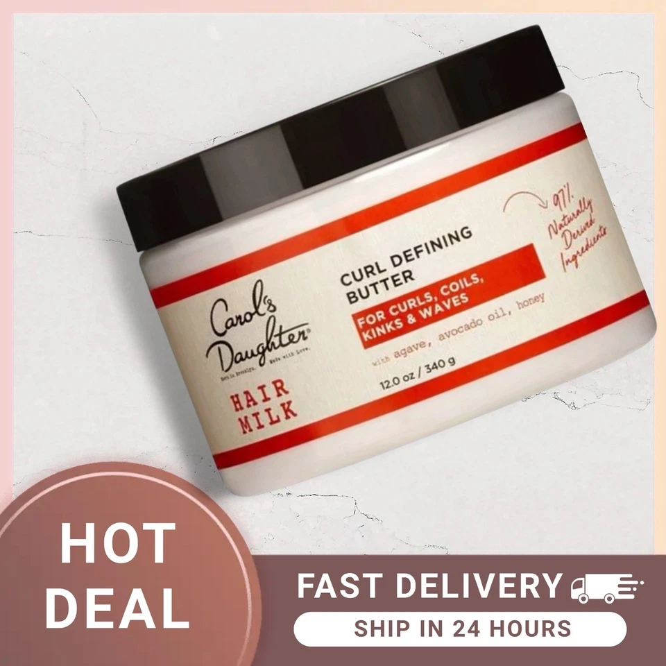 Carol's Daughter Hair MILK Curl Defining Butter For Curls And Coil 340g