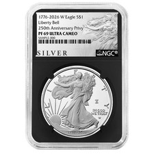 2026-W Proof 1 American Silver Eagle NGC PF69UC ALS Label Retro Core