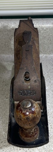 H484~ DUNLOP Wood / Bench Plane 9 7/8" Vintage - Picture 6 of 7