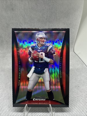 2008 Bowman Chrome Tom Brady #BC112 Refractor Patriots