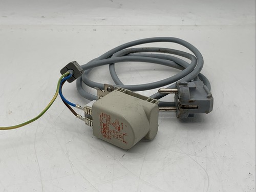 Bosch 00481580 Waschmaschine Stromkabel Kabel mit Entstörfilter 0062384 #EC323