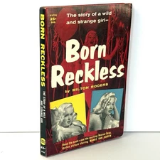 Born Reckless by Milton Rogers 1959 - Vintage Movie Tie-in Book Mamie Van Doren