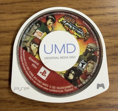 Naruto: Ultimate Ninja Heroes (Sony PSP, 2007) Tested  UMD Disc Only Free Ship!