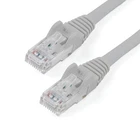 StarTech.com 5m CAT6 Ethernet Cable - Grey CAT 6 Gigabit Ethernet Wire -650MHz 1