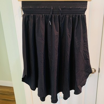 Lululemon The Everyday Skirt BLK Size 6 NWT Black