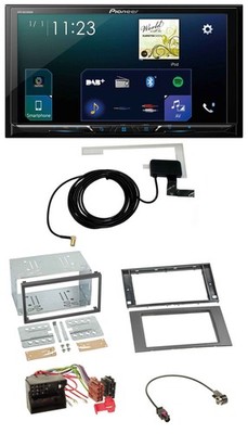 Pioneer 2DIN DAB USB MP3 Bluetooth Car Stereo for Ford C-Max Galaxy S-Max 03-07a