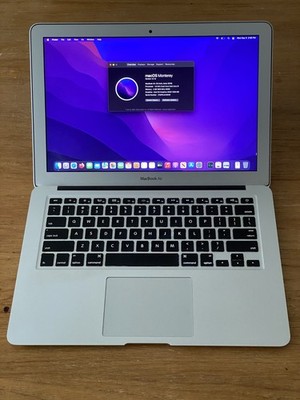 Apple MacBook Air 13 in 2015 Silver/Intel Core i5 1.60 GHz, 128 GB 4 GB Intel HD