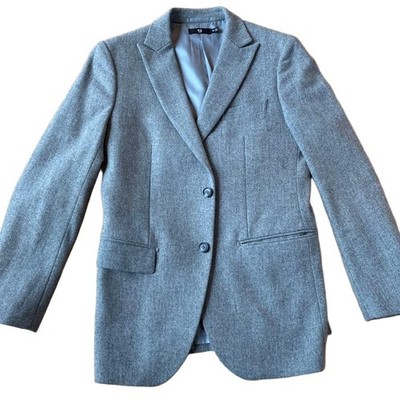 UNIQLO+J Gray WoolBlend Tailored Jacket M Size Used