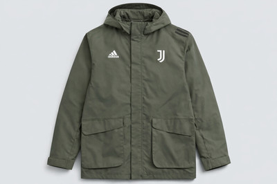 Adidas Juventus Jacket Green Hooded Full Zip Men's Size [Your Size