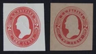 CKStamps: US Cut Square Stamps Collection Scott#U231 U234 Unused H NG