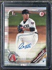 Takahashi, Bo - 2019 Bowman Prospect Paper - Autograph