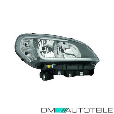Scheinwerfer Depo H7/H7 Blinker weiß rechts passt für Fiat DOBLO Facelift ab 15