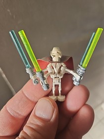 2005 LEGO Star Wars General Grievous and wheel bike from set (7255)