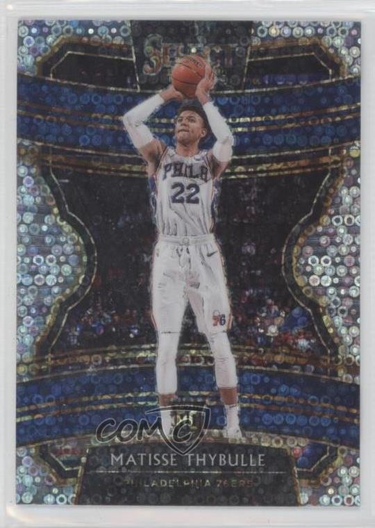 2019 Panini Select Concourse Hybrid Disco Prizm Matisse Thybulle Rookie RC 5l1