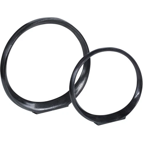 Uttermost 17913 Orbits 14.25 X 14 inch Sculptures, Set of 2 - Picture 3 of 5