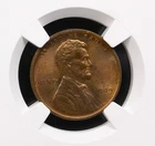 1909 Lincoln Wheat Cent NGC MS64 RB Red Brown - 97154