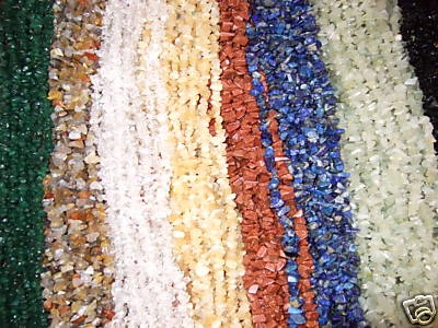 -Lotto Pietre Dure Forate Chips Cristalloterapia- 500ca