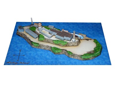 California Gold Rush, Sutter s Mill Gold Mine Paper Model Kit