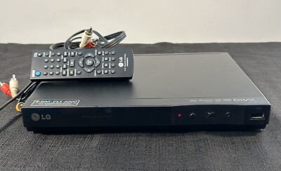 LG DP122 DVD Player & Remote Control