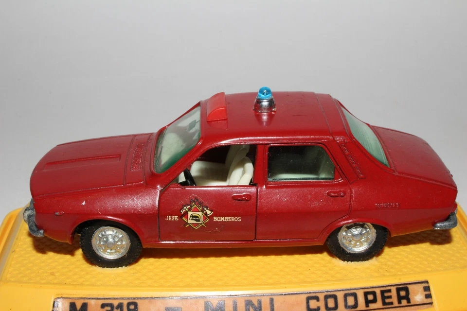 Juguetes Pilen, Renault 12-S Fire años 70, escala 1/43 hecho en España, bonito original Foto 3 de 4
