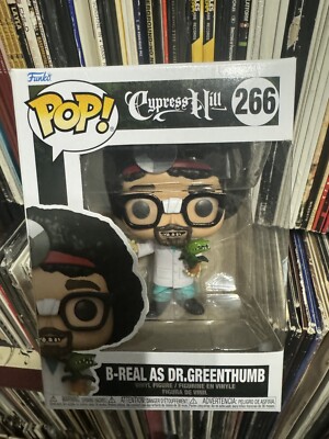 Funko Pop! Rocks: Cypress Hill-B Real (Dr. Greenthumb) #266 Hip