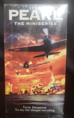 Pearl The Miniseries 2001 VHS Pearl Harbor Attack  2 Tape Set Sealed NEW