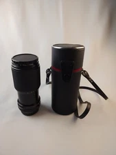 Rokinon Auto Tele Zoom Super Coated 1:4.5 F=80-200mm Lens With Case  