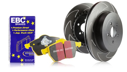 EBC Rear Blade Sport Disc & Yellowstuff Pad for Audi A3 Quattro 8P 3.2 2003 > 09 - 第 1/1 張圖片