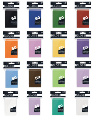 50 Ultra Pro Standard Sleeves - Gloss (66x91mm) 