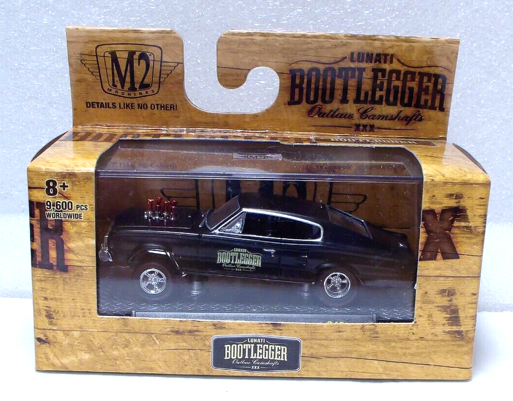 M2 Machines Bootlegger 1966 Dodge Charger Gasser 1:64 Diecast