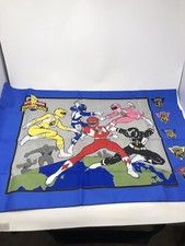 VINTAGE 1994 SABAN Mighty Morphin Power Rangers Pillow Case