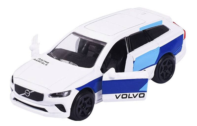 ミニカー　ボルボ　V90 Majorette Volvo V90 White Racing Cars 1:64 Scale 3 Inch