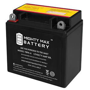 Mighty Max YB9A-A 12V 9AH Battery Replacement for Honda ATC 125 M CB9A-A 1985 - Click1Get2 Offers